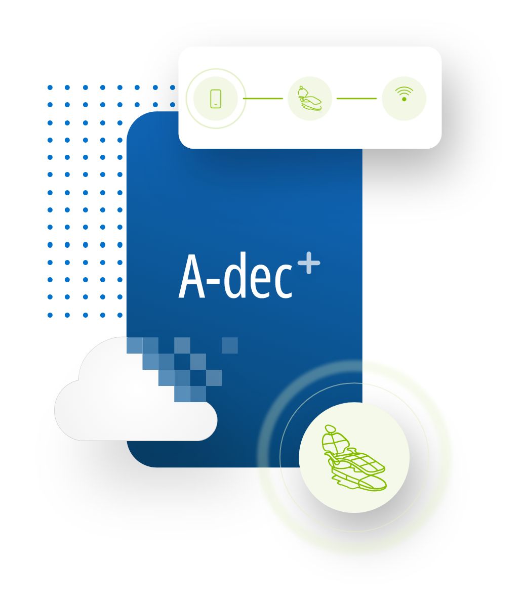 A-dec+ web and mobile application