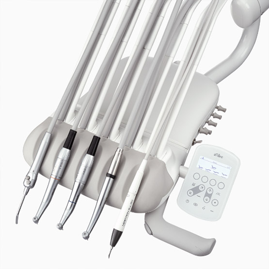 A-dec 300 Pro dental delivery system showing flexible design