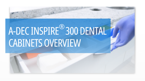 A-dec Inspire® 300 Dental Cabinets Overview
